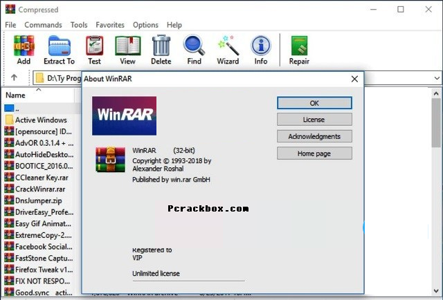 WinRAR 6.10 Crack License Key (32/64-bit) Latest Version Free Download 2022