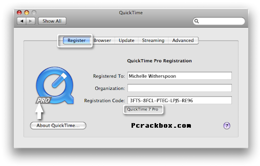 QuickTime Pro Crack Serial Key Full Version Free