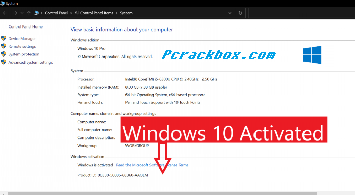 Windows 10 Activator Crack 9