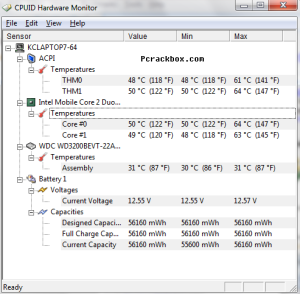 download the new version HWMonitor Pro 1.52