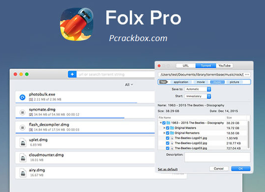 Folx Pro Crack Mac Latest License Key Full Version